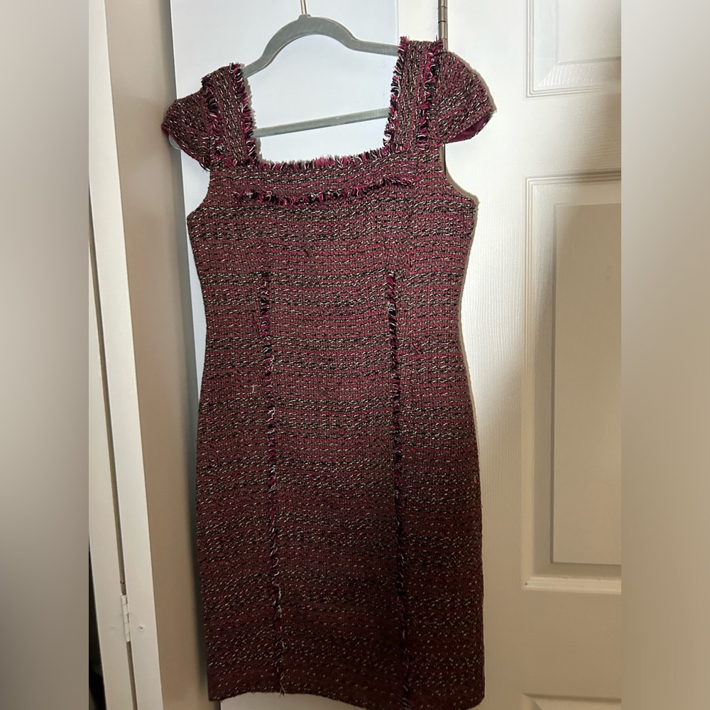 David Meister Tweed Dress Size 4